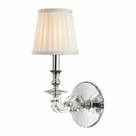 HUDSON VALLEY Lapeer 1 Light Wall Sconce 1291-PN